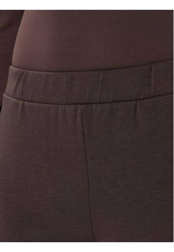 only - ONLY Legginsy Scarlet 15357949 Brązowy Flared Fit. Kolor: brązowy. Materiał: syntetyk