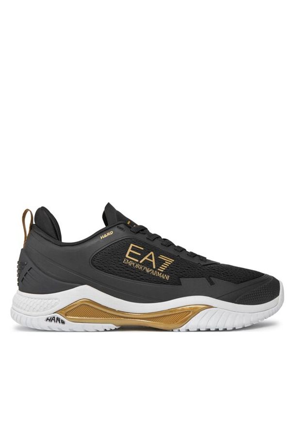 EA7 Emporio Armani Sneakersy X8X155 XK358 R347 Czarny. Kolor: czarny. Materiał: materiał