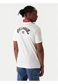 Billabong T-Shirt Arch Wave C1SS65BIP2 Biały Regular Fit. Kolor: biały. Materiał: bawełna #6
