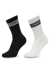 Zestaw 2 par wysokich skarpet męskich Emporio Armani Underwear. Wzór: kolorowy