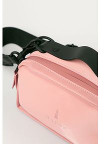 Rains - Torebka Box Bag Micro. Kolor: różowy. Wzór: gładki. Rozmiar: małe. Rodzaj torebki: na ramię #5