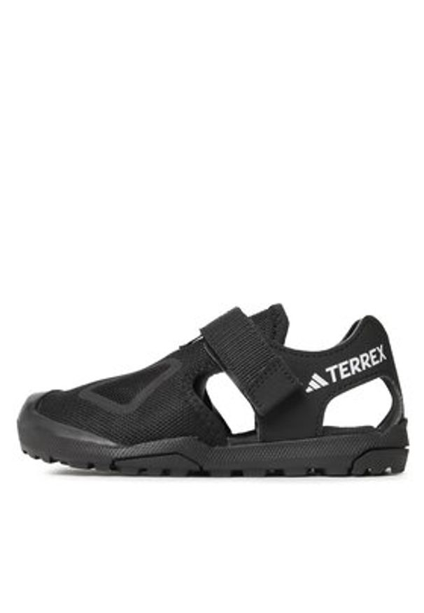 Adidas - adidas Sandały Terrex Captain Toey 2.0 Sandals HQ5835 Czarny. Kolor: czarny. Materiał: materiał