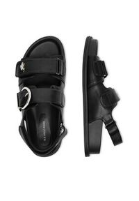 U.S. Polo Assn. Sandały EO-EDITH001W/6Y1 Czarny. Kolor: czarny. Materiał: skóra #7