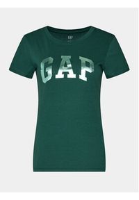GAP - Gap T-Shirt 268820-87 Zielony Regular Fit. Kolor: zielony. Materiał: bawełna #3