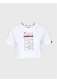 LABELLAMAFIA - LaBellaMafia T-Shirt 25870 Biały Regular Fit. Kolor: biały. Materiał: bawełna