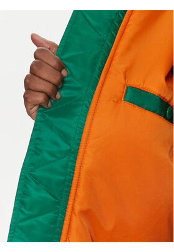 Alpha Industries Kurtka bomber MA-1 Core 108010 Zielony Regular Fit. Kolor: zielony. Materiał: syntetyk