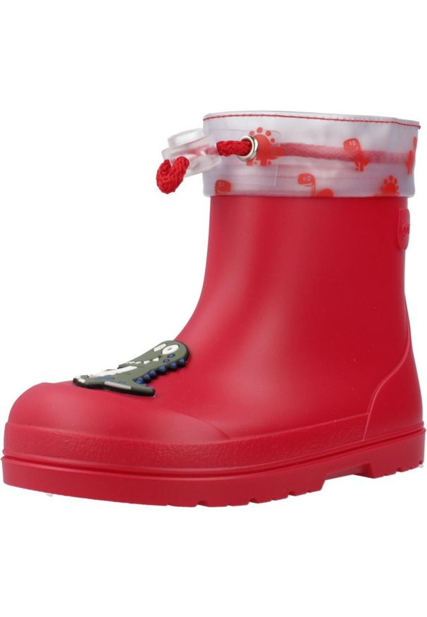 Igor - Buty IGOR MENDI DINO Czerwony. Kolor: czerwony. Materiał: tkanina, syntetyk. Styl: sportowy. Sport: turystyka piesza