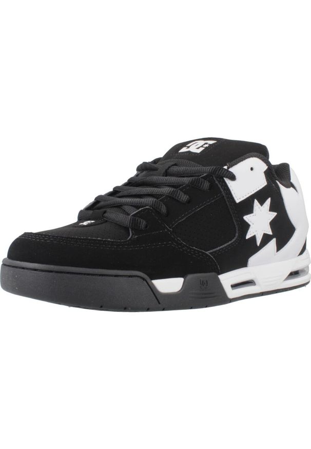 DC Shoes - Buty DC DC COMMAND Czarny. Kolor: czarny. Materiał: tkanina, skóra, syntetyk. Sport: turystyka piesza