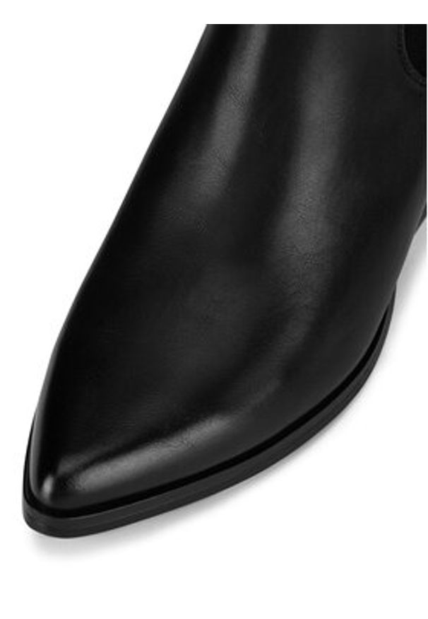 Jenny Fairy Botki HY20228-30 Czarny. Kolor: czarny. Materiał: skóra