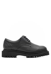 Sergio Bardi Oxfordy WI16-B1004-02SB Czarny. Kolor: czarny. Materiał: skóra #1