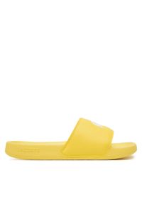 Lacoste Klapki Serve 0.0 7-49CFA0042 Żółty. Kolor: żółty. Materiał: skóra #1