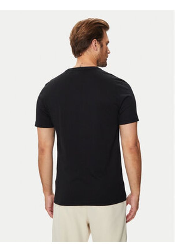 BOSS - Boss T-Shirt 50519350 Czarny Regular Fit. Kolor: czarny. Materiał: bawełna