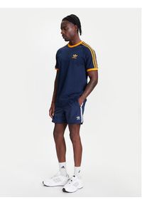 Adidas - adidas Szorty sportowe adicolor Classics Sprinter IB9952 Granatowy Regular Fit. Kolor: niebieski. Materiał: syntetyk. Styl: sportowy #4