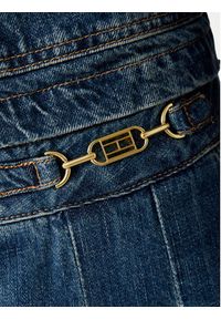 TOMMY HILFIGER - Tommy Hilfiger Spódnica jeansowa WW0WW50965 Niebieski Straight Fit. Kolor: niebieski. Materiał: jeans #3