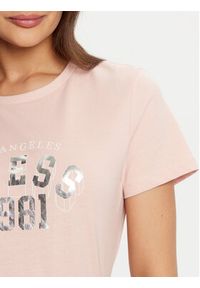 Guess T-Shirt V5RI06 I3Z14 Różowy Regular Fit. Kolor: różowy. Materiał: bawełna #4