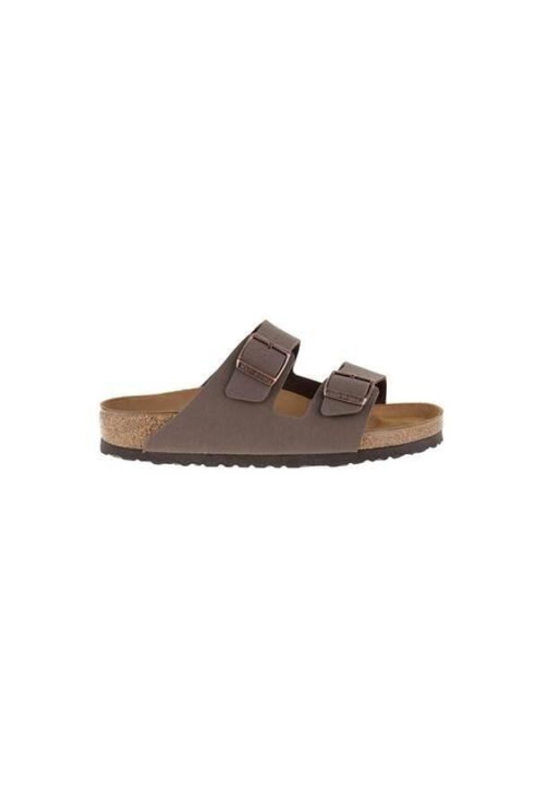 Buty do chodzenia męskie Birkenstock Arizona. Kolor: wielokolorowy, brązowy. Materiał: skóra, syntetyk, materiał. Styl: sportowy