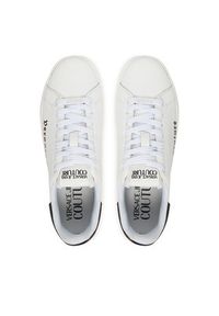 Versace Jeans Couture Sneakersy 80YA3SKC Biały. Kolor: biały. Materiał: skóra #2