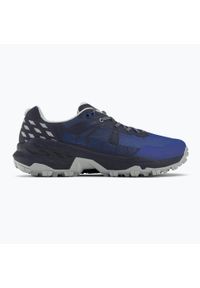 Buty trekkingowe męskie Mammut Sertig II Low GTX. Zapięcie: sznurówki. Kolor: niebieski. Materiał: tkanina, materiał, syntetyk. Szerokość cholewki: normalna