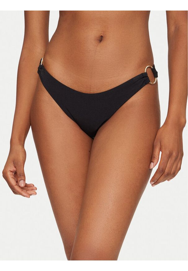 Guess Dół od bikini E5GO19 KC692 Czarny. Kolor: czarny. Materiał: syntetyk