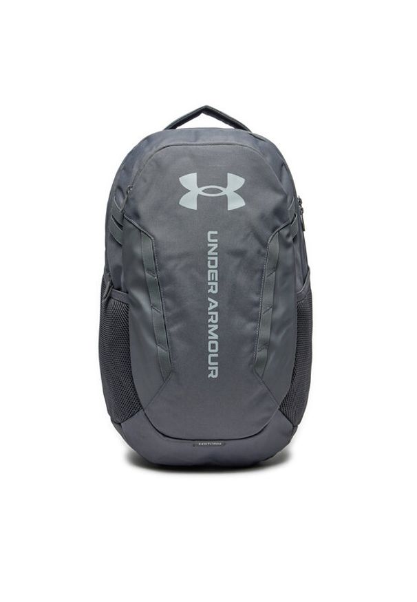 Under Armour Plecak UA Hustle 6.0 Backpack 1384672-025 Szary. Kolor: szary. Materiał: materiał