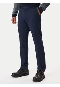 BOSS Spodnie garniturowe C-Genius 50555035 Granatowy Slim Fit. Kolor: niebieski. Materiał: bawełna #1
