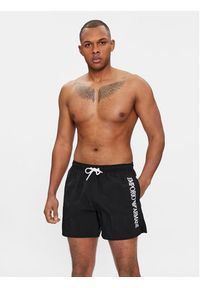 Emporio Armani Underwear Szorty kąpielowe 211740 4R422 00020 Czarny Regular Fit. Kolor: czarny. Materiał: syntetyk