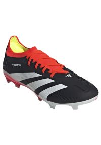 Adidas - Buty adidas Predator Pro Fg IG7777 czarne. Kolor: czarny. Materiał: materiał. Szerokość cholewki: normalna. Sport: piłka nożna #5
