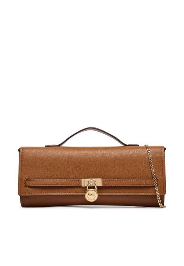 MICHAEL Michael Kors Torebka 30F5GHMC8L Brązowy. Kolor: brązowy. Materiał: skórzane