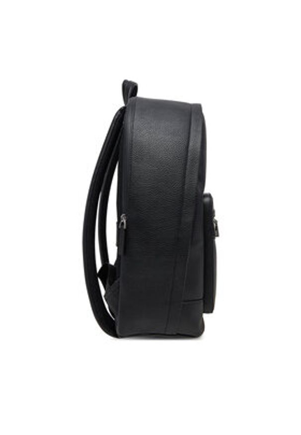 TOMMY HILFIGER - Tommy Hilfiger Plecak Th Central Backpack AM0AM13201 Czarny. Kolor: czarny. Materiał: skóra