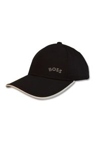 BOSS - Czapka z daszkiem Hugo Boss Bold-Curved Baseball Cap Czarna - 50495855-001. Kolor: czarny