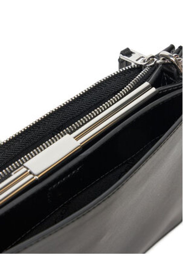 Calvin Klein Torebka Ck Night Square Crossbody K60K612794 Czarny. Kolor: czarny. Materiał: skórzane