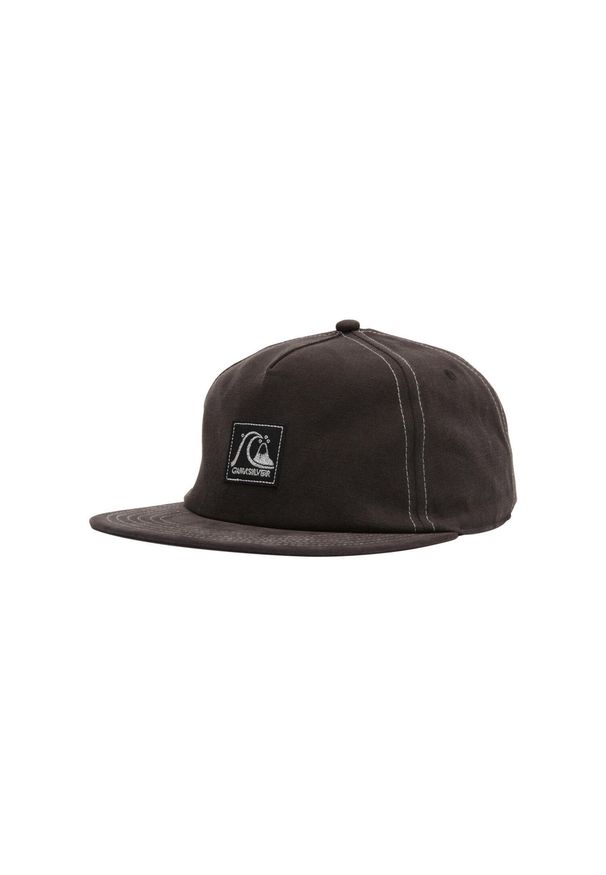 Quiksilver - Czapka strapback dla Mężczyzn HERITAGE Czarny. Kolor: brązowy, zielony, wielokolorowy. Materiał: bawełna