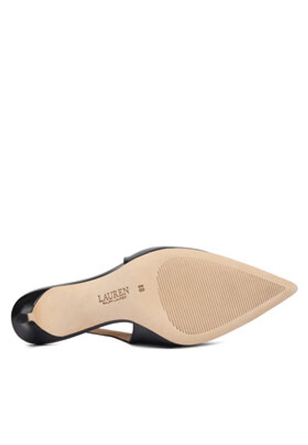 Lauren Ralph Lauren - LAUREN RALPH LAUREN Szpilki 802982850001 Czarny. Kolor: czarny. Materiał: skóra. Obcas: na szpilce