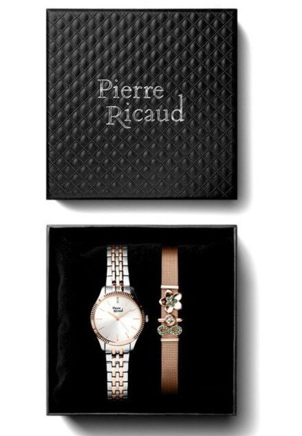 Zegarek damski Pierre Ricaud P21018.R113Q148.9 srebrny. Kolor: srebrny