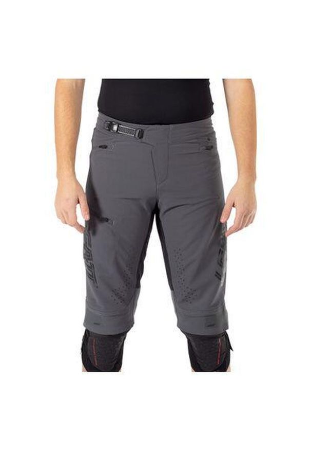 Spodenki rowerowe LEATT Shorts MTB Gravity 4.0. Kolor: wielokolorowy, szary, zielony. Długość: krótkie. Sezon: lato