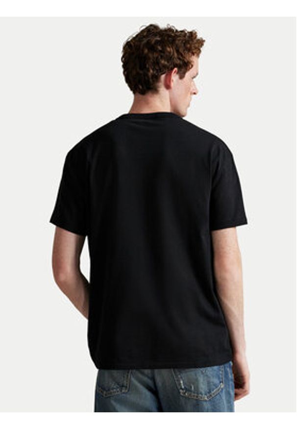 Polo Ralph Lauren T-Shirt 710981142001 Czarny Classic Fit. Typ kołnierza: polo. Kolor: czarny. Materiał: bawełna
