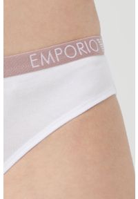 Emporio Armani Underwear stringi (2-pack) kolor biały. Kolor: biały