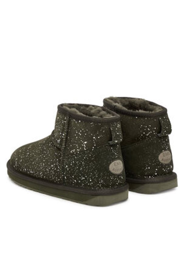 EMU Australia Śniegowce Stinger Micro Milkyway W13186 Zielony. Kolor: zielony. Materiał: skóra