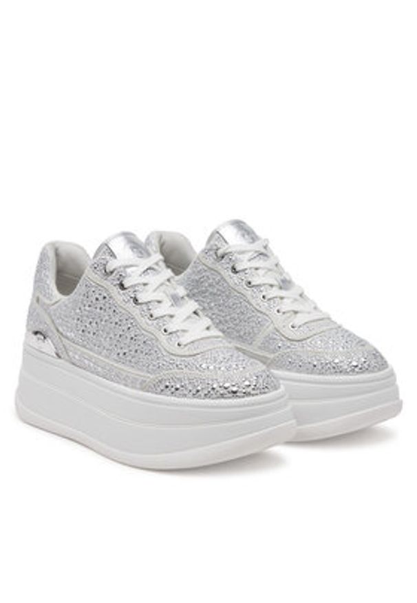 MICHAEL Michael Kors Sneakersy Hayes 43S5HYFS2D Srebrny. Kolor: srebrny
