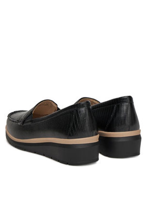 Clara Barson Półbuty WS6529-01 Czarny. Kolor: czarny. Materiał: materiał, syntetyk