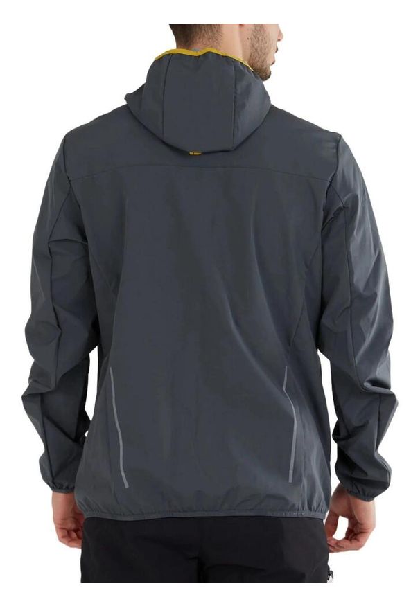 FUNDANGO - Kurtka softshellowa męska Fundango Alloy Hooded Softshell. Kolor: szary. Materiał: poliamid