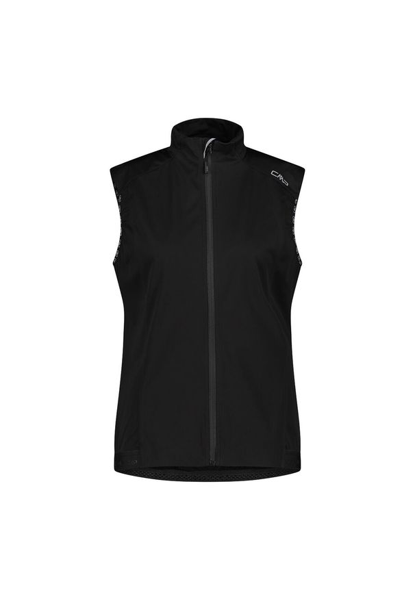 Kamizelka damska CMP. Kolor: czarny. Sport: bieganie, fitness