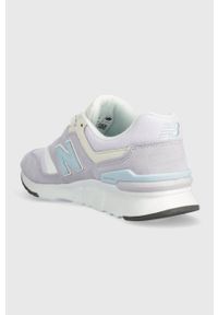New Balance sneakersy CW997HSE kolor fioletowy. Nosek buta: okrągły. Kolor: fioletowy. Materiał: materiał, guma #3