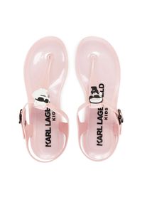 Sandały Karl Lagerfeld Kids. Kolor: różowy #1