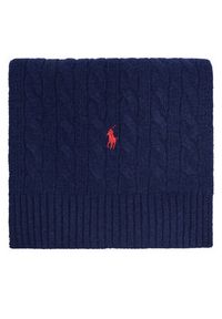 Polo Ralph Lauren Szalik 449959345002 Granatowy. Kolor: niebieski. Materiał: wełna #4