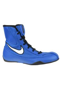 Nike Machomai 321819-410. Kolor: niebieski. Szerokość cholewki: normalna #1