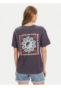 Billabong T-Shirt EBJZT00432-KRB0 Granatowy Regular Fit. Kolor: niebieski. Materiał: bawełna