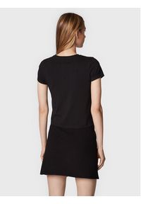DKNY T-Shirt P2FKHGWG Czarny Regular Fit. Kolor: czarny. Materiał: bawełna #3