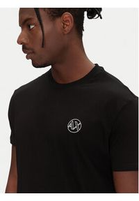 Armani Exchange T-Shirt XM000558 AF10358 UC001 Czarny Regular Fit. Kolor: czarny. Materiał: bawełna