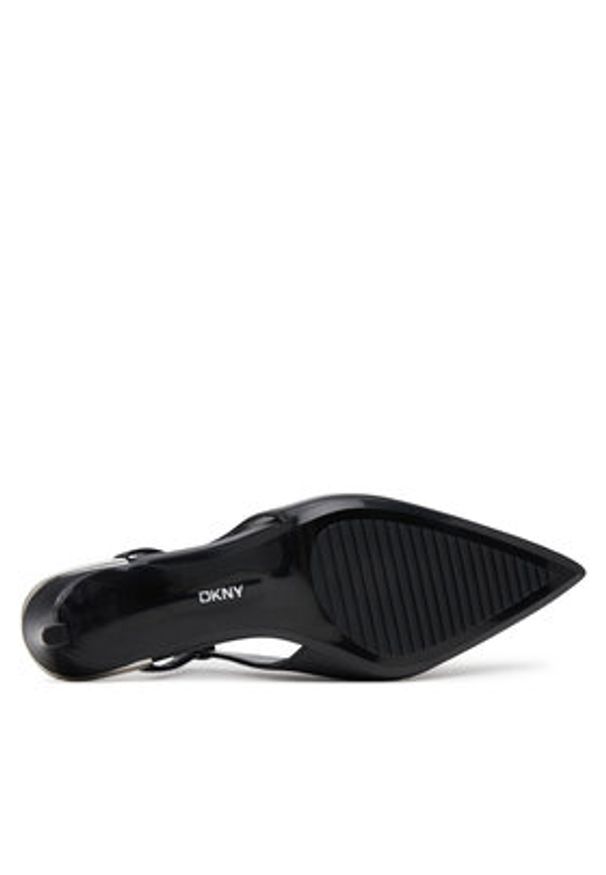 DKNY Szpilki K1500466 Czarny. Kolor: czarny. Materiał: skóra. Obcas: na szpilce